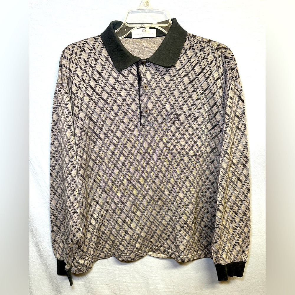 Pierre Balmain Paris long Sleeved Polo (Size: 10.5 - Mediun)